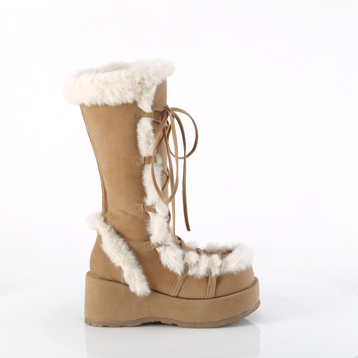 2 Inch Platform CUBBY-311 Camel Suede