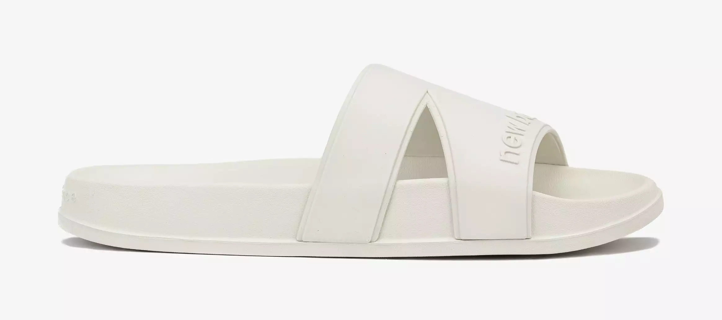 200 Slide Mens Sandals (White)