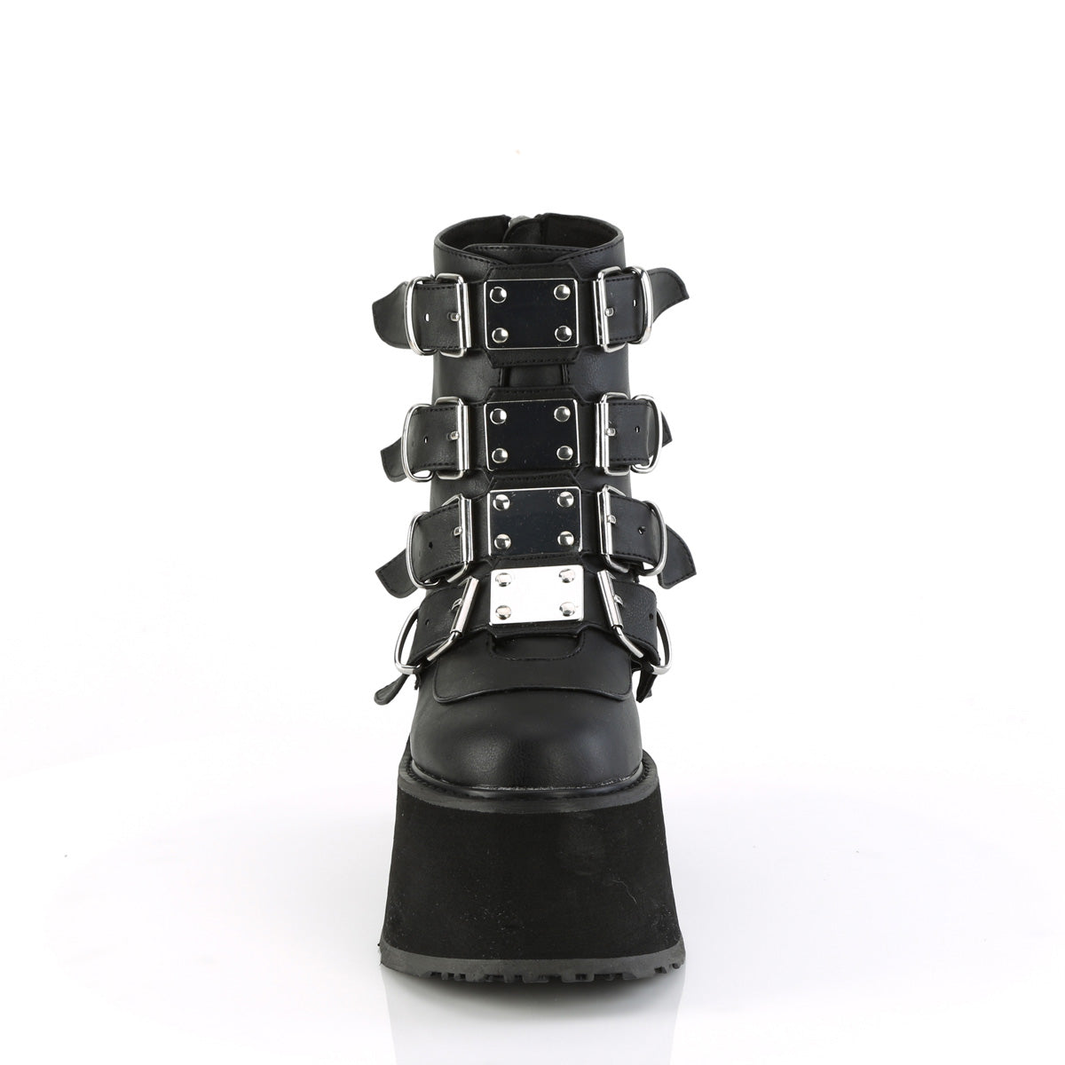 3 Inch Platform DAMNED-105 Black Pu