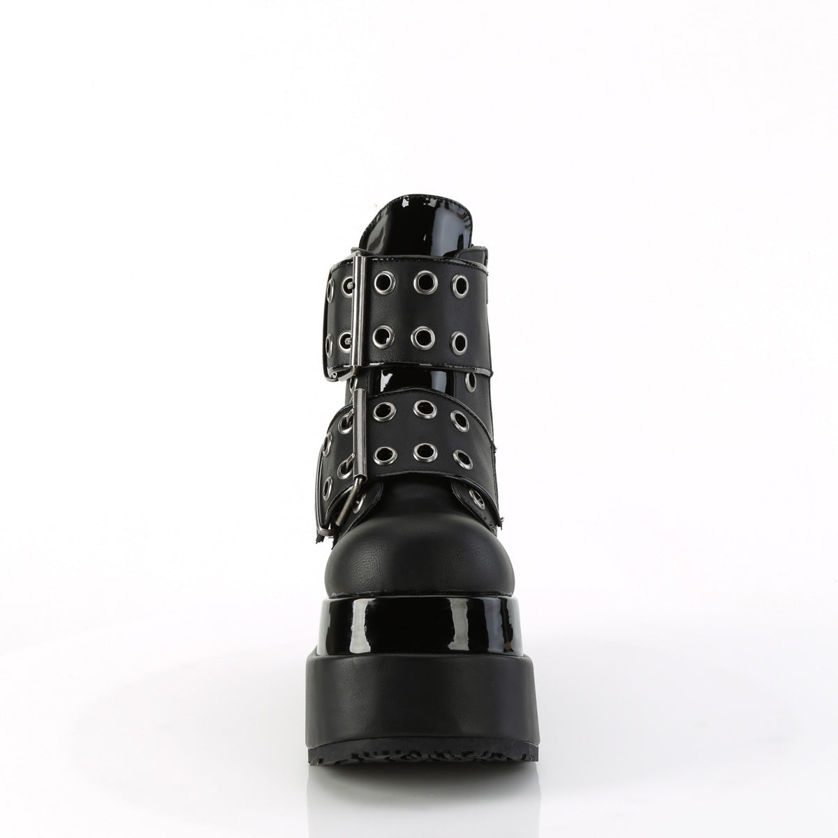 4 Inch Platform BEAR-104 Black Pu