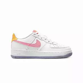 AIR FORCE 1 'WHITE/CORAL CHALK-LASER ORANGE' (GS)