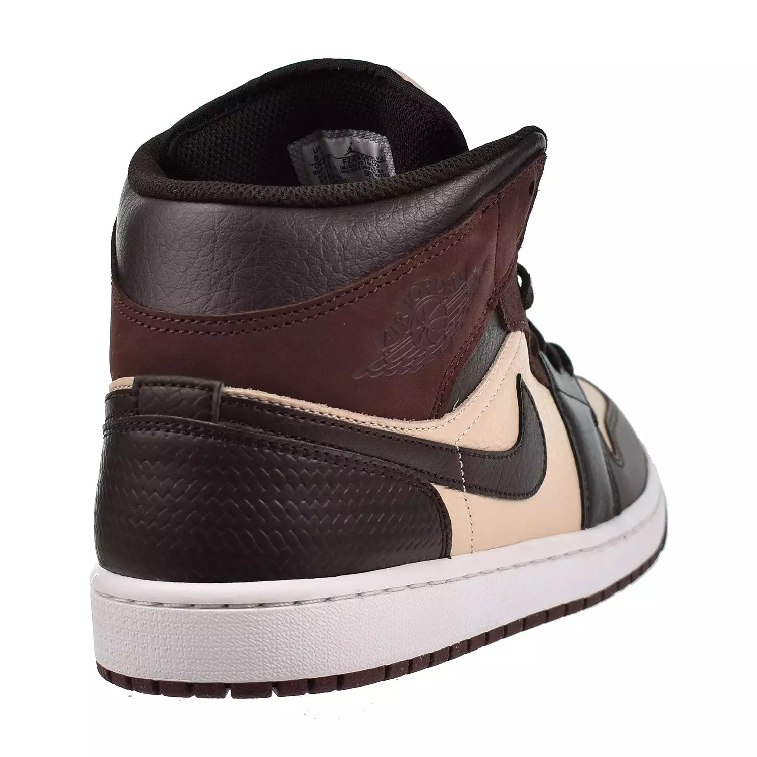 Air Jordan 1 Mid SE Paris YMCA Men's Shoes Velvet Brown-Sanddrift