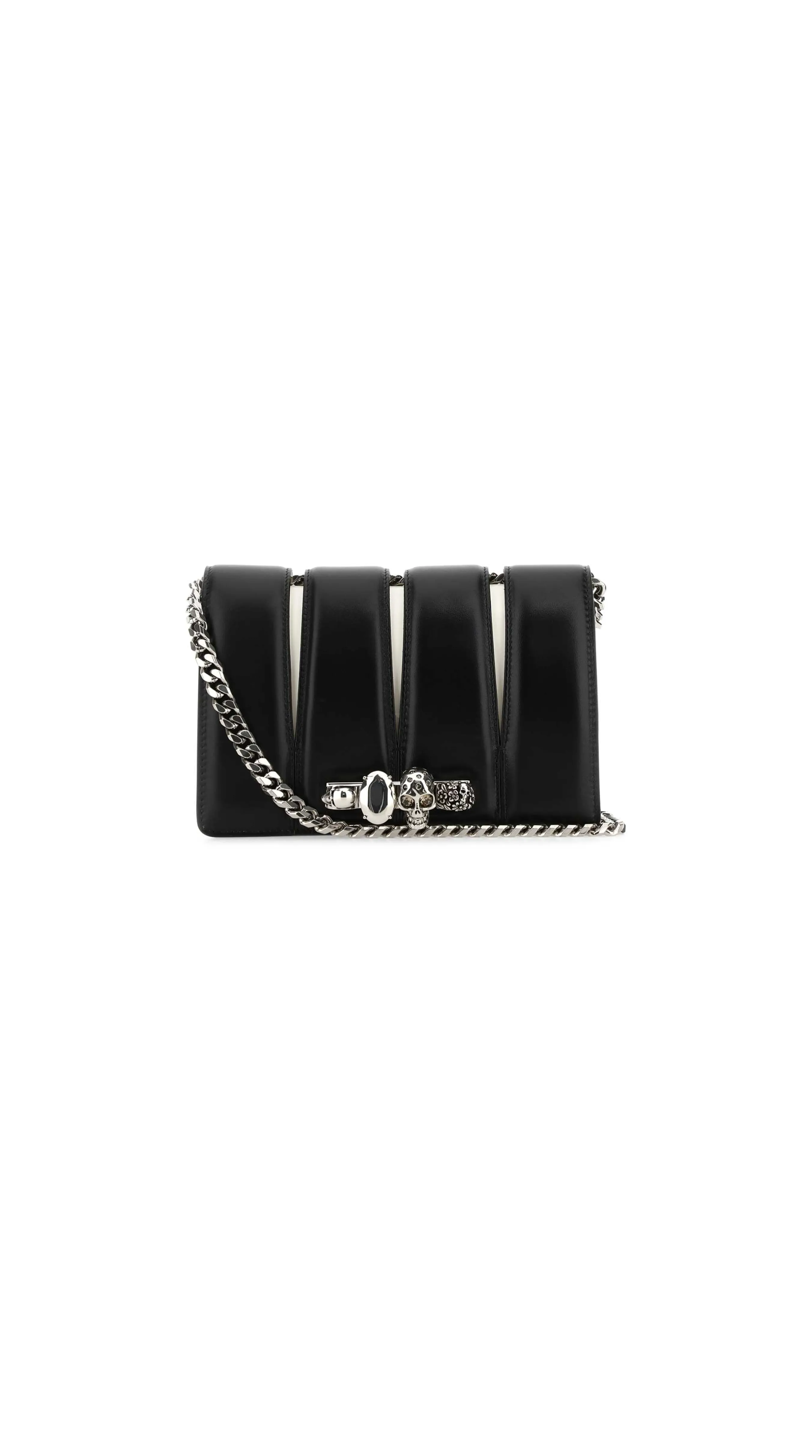 Alexander McQueen The Slush Chained Clutch Bag - Black