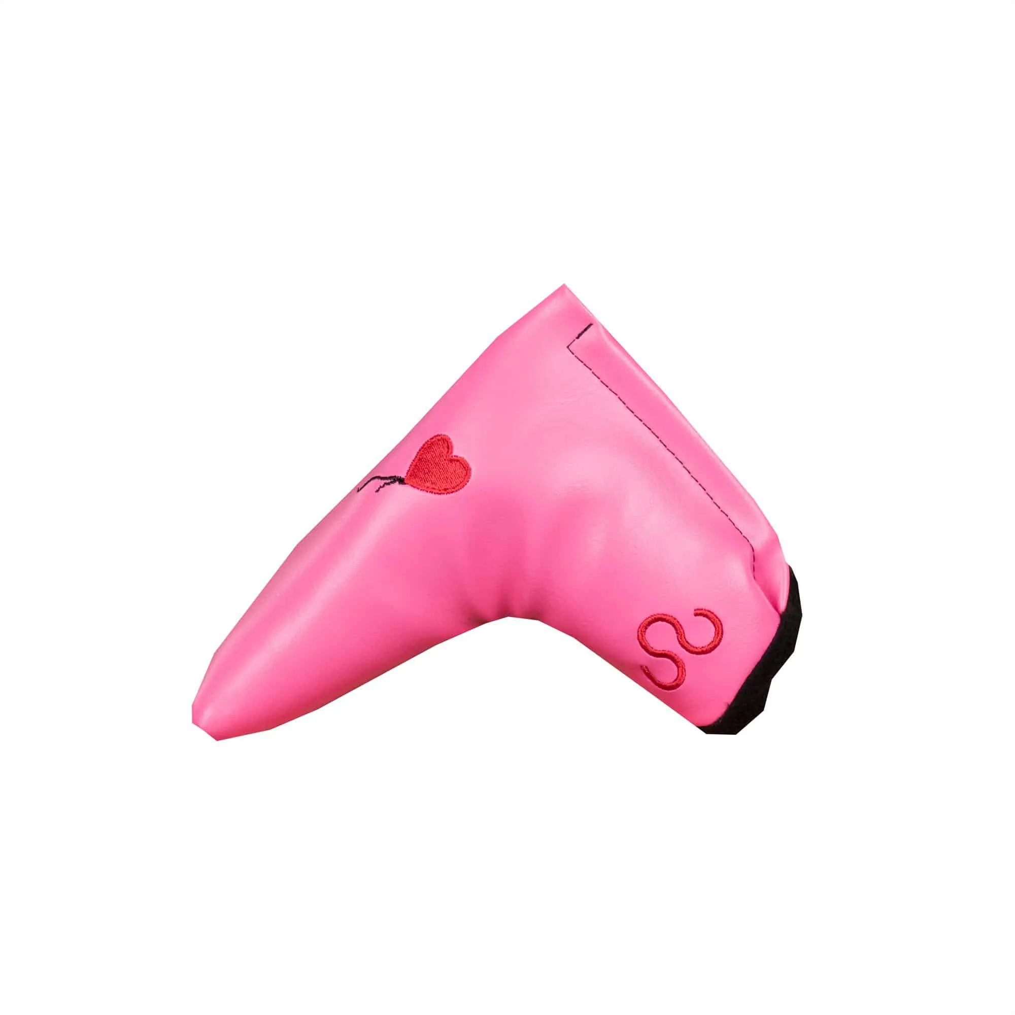 Banksy Girl With Heart Balloon Blade Putter Headcover Pink