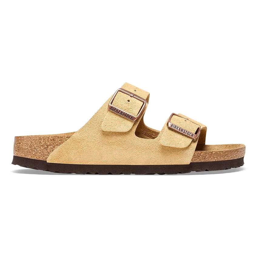 Birkenstock Arizona - Latte Cream Suede