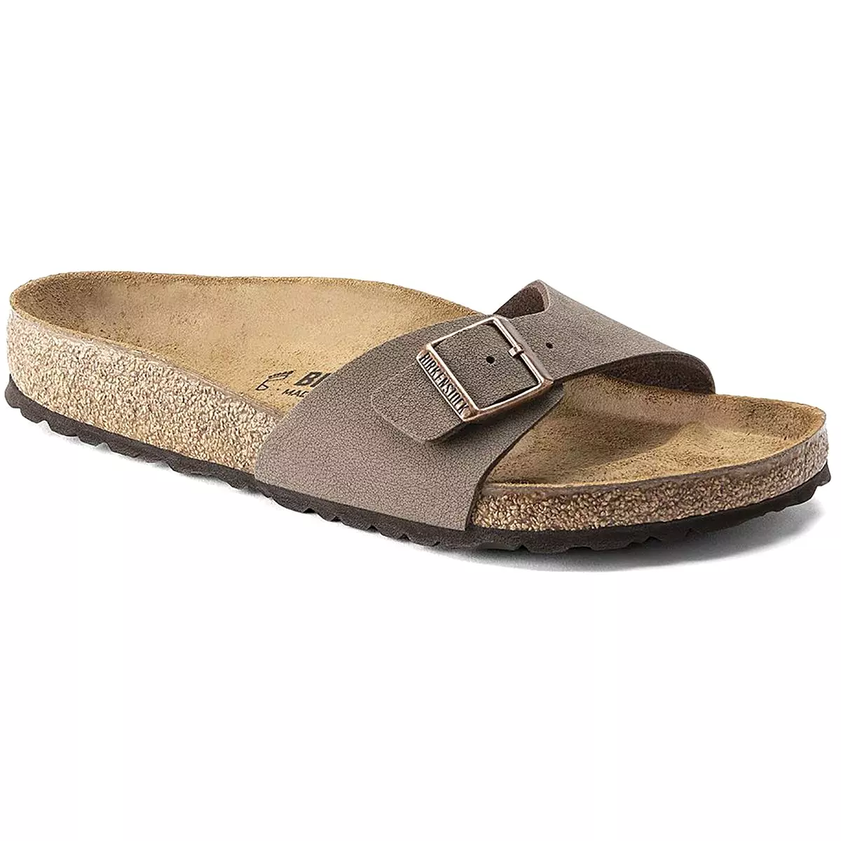 Birkenstock Womens Madrid BS Birko-Flor Slip On Footbed Sandals