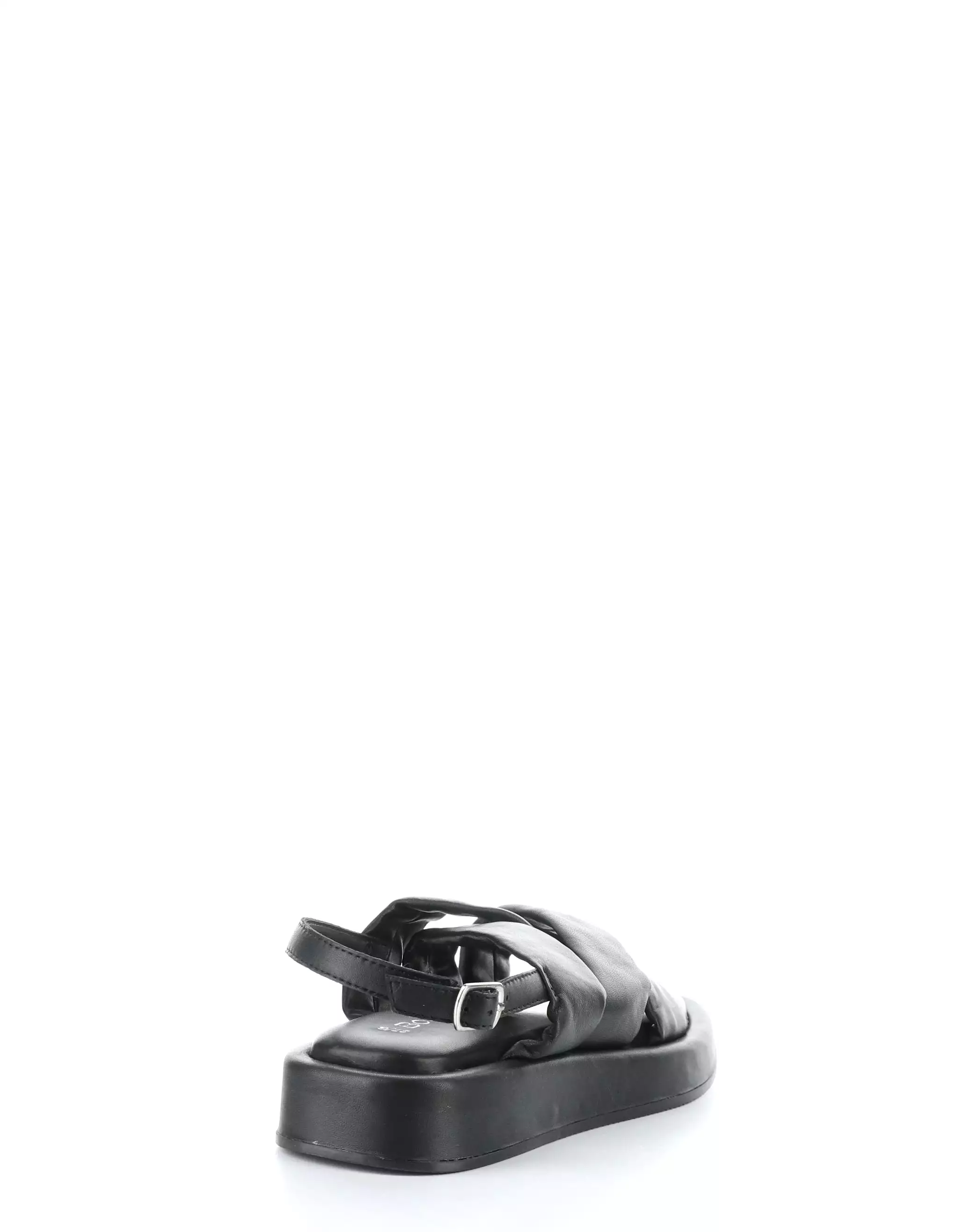 BLITZ BLACK Buckle Sandals