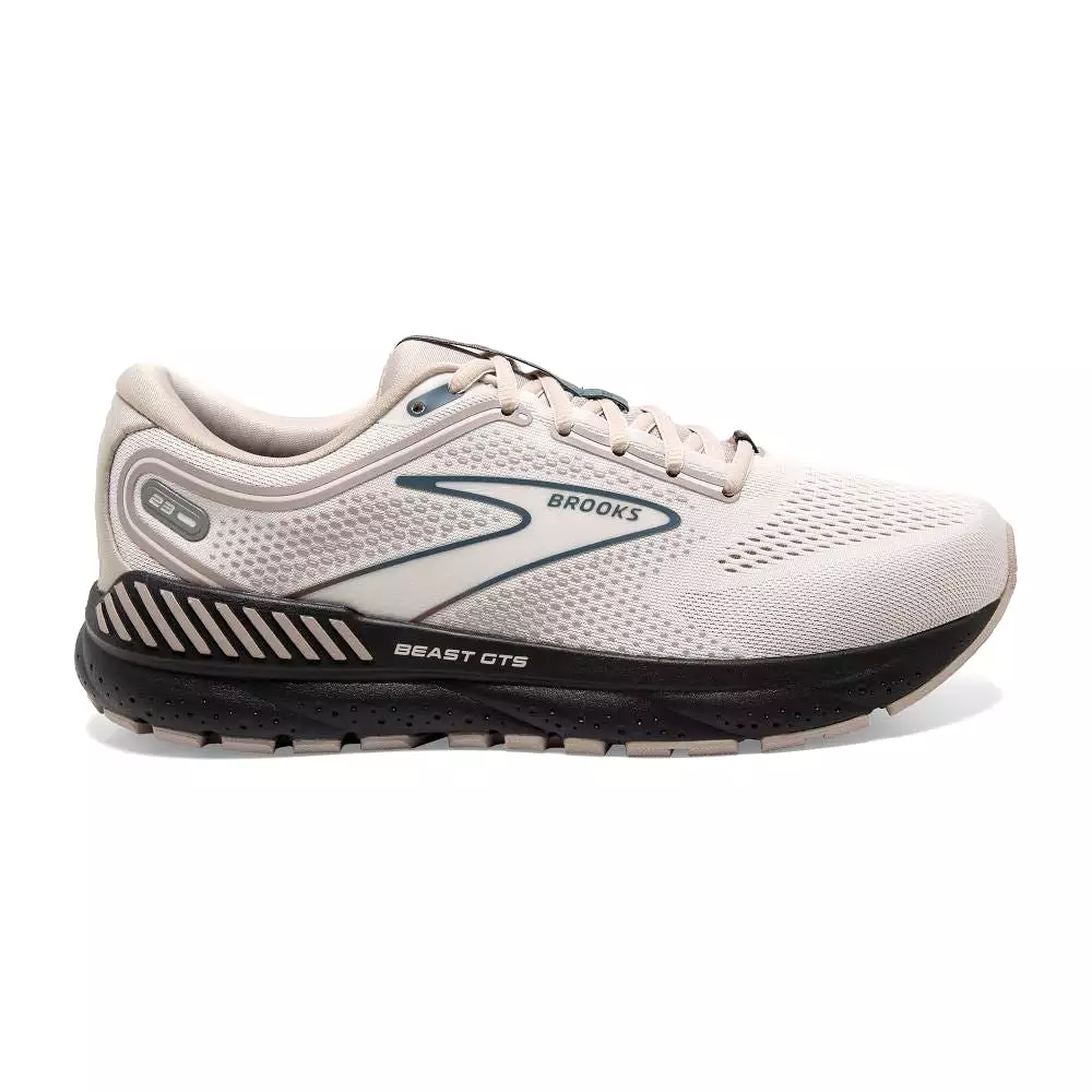 'Brooks' Men's Beast GTS 23 - Chateau Grey / White Sand / Blue