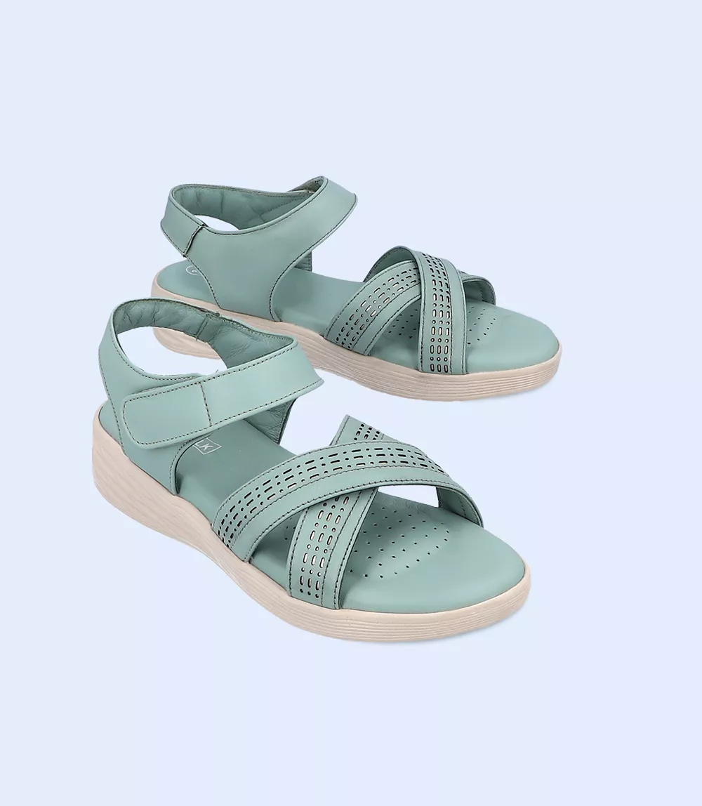 BW1595-MINT-Women Comfort Sandal