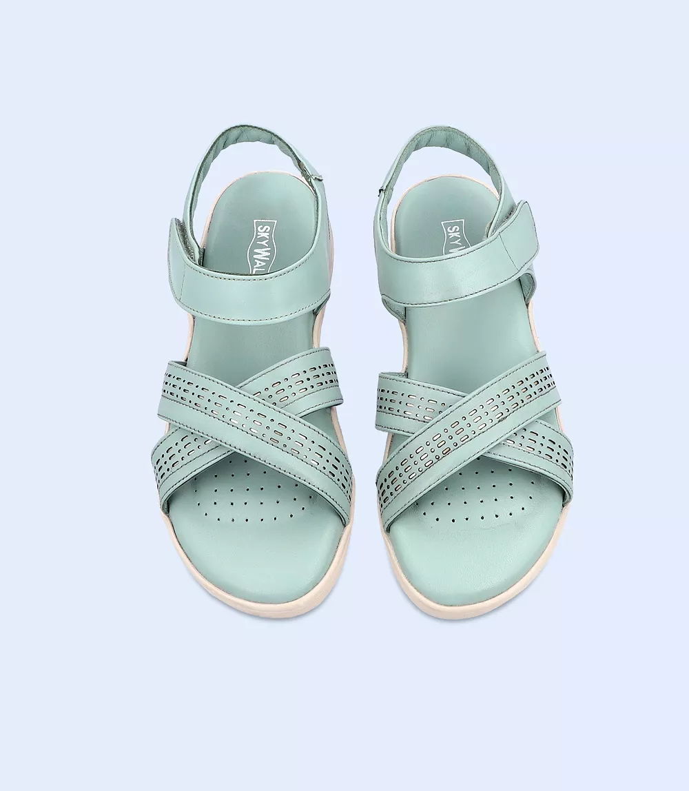 BW1595-MINT-Women Comfort Sandal