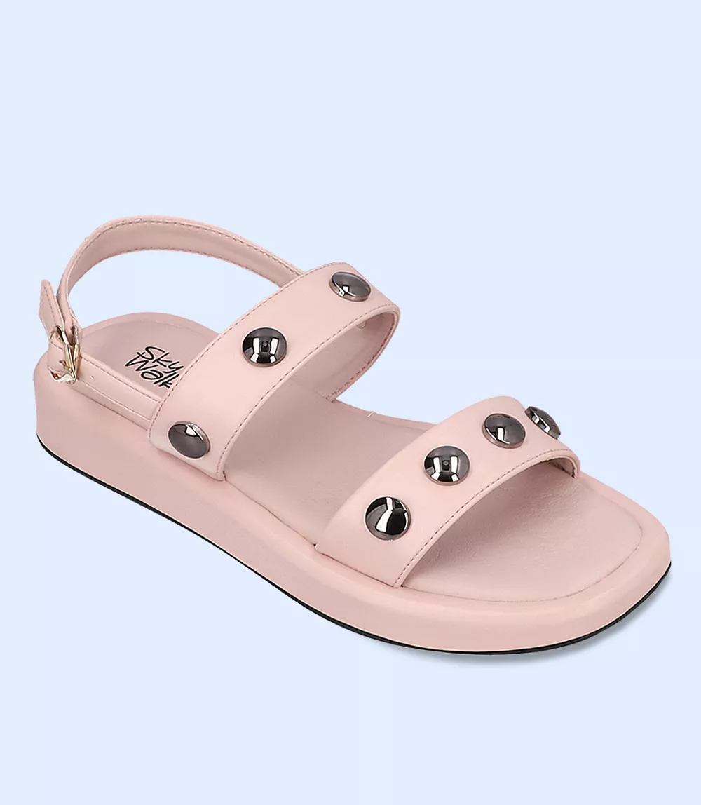 BW7352-TEA PINK-Women Comfort Sandal