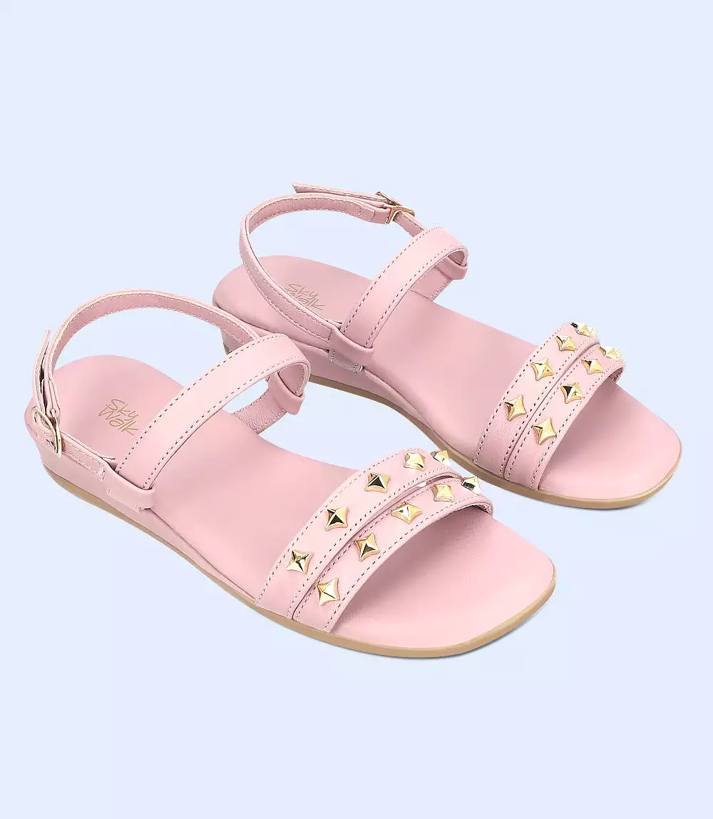 BW7537-LILAC-Women Comfort Sandal