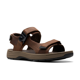 Clarks Men's Saltway Trail Sandal Brown