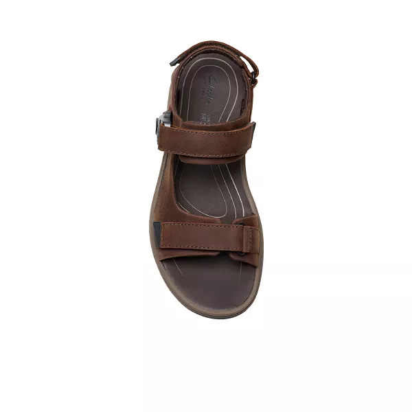 Clarks Men's Saltway Trail Sandal Brown