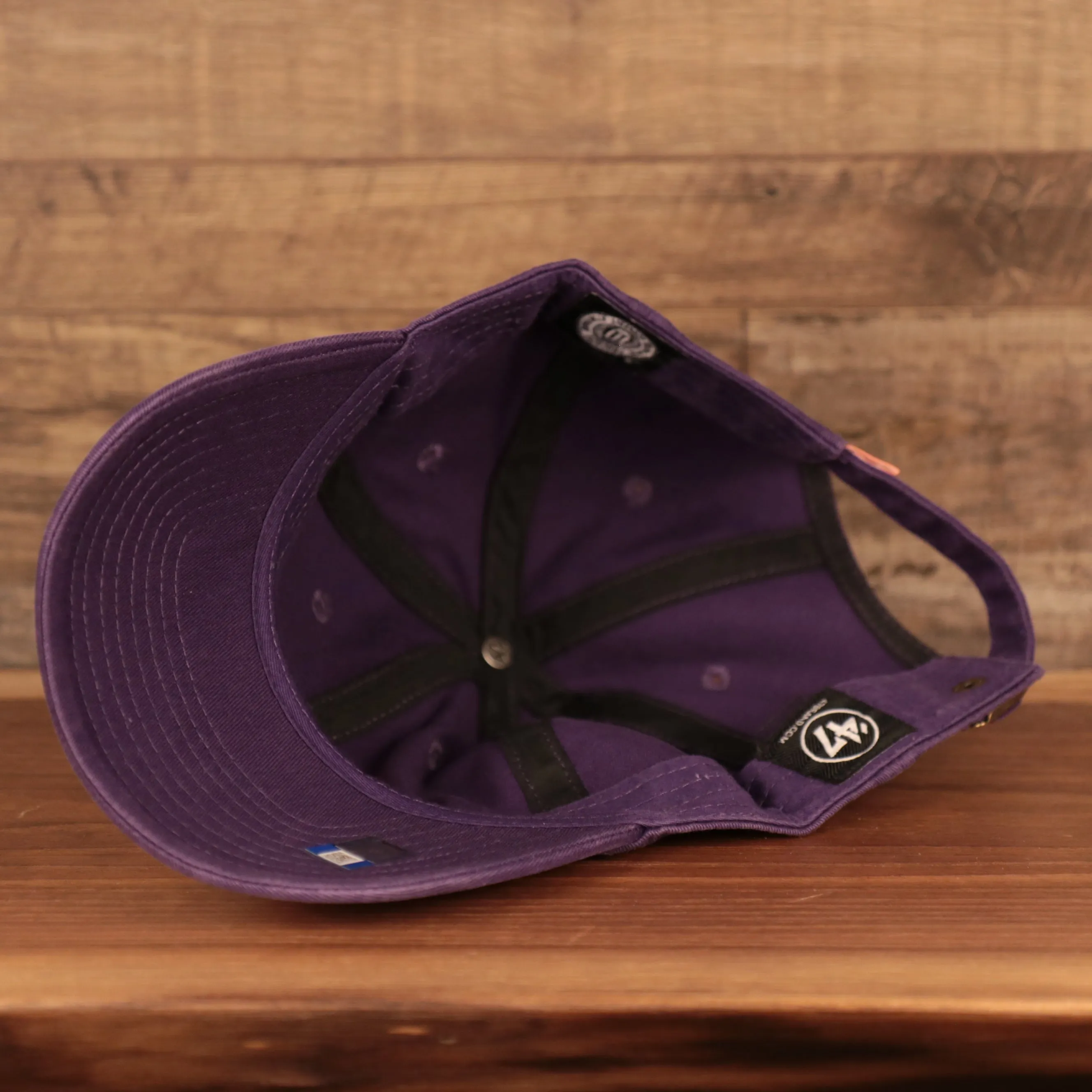 Clemson Tigers Purple Adjustable Dad Hat