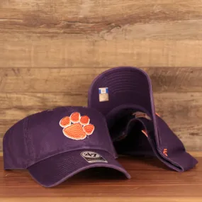 Clemson Tigers Purple Adjustable Dad Hat