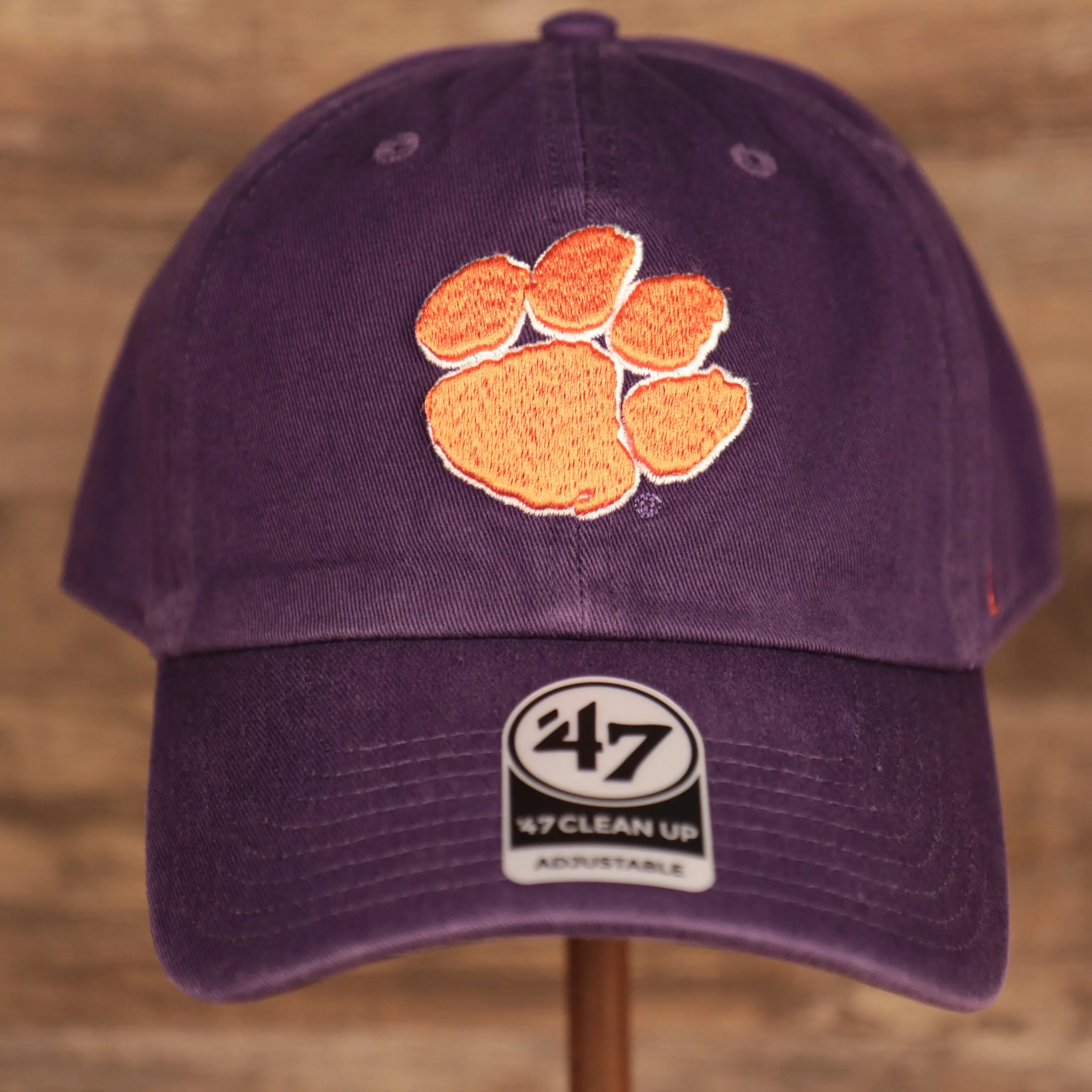 Clemson Tigers Purple Adjustable Dad Hat