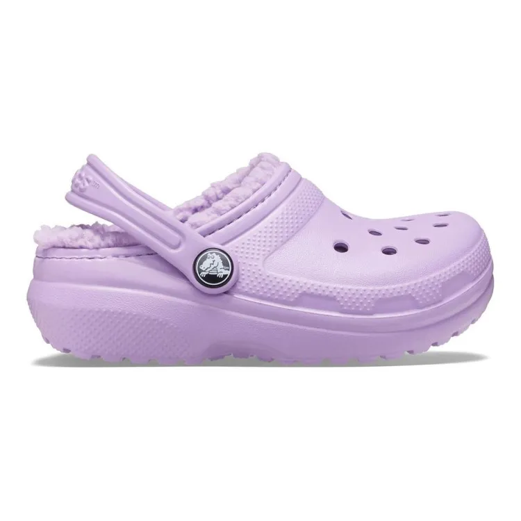 Crocs Classic Lined Clog Kid Bambina Orchidea