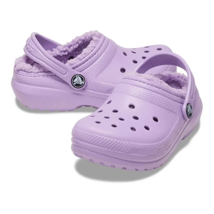 Crocs Classic Lined Clog Kid Bambina Orchidea