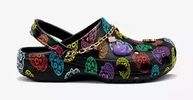 Dia De Los Muertos Clog Mens Sandals (Black/Multi)