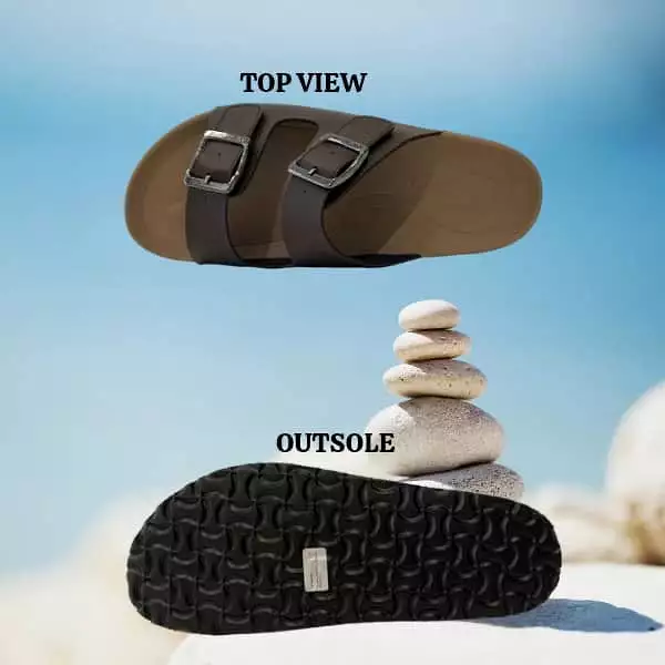 DR.KONG MEN'S TOTAL CONTACT SANDALS DK-S9000290-DBN(RP : $139)