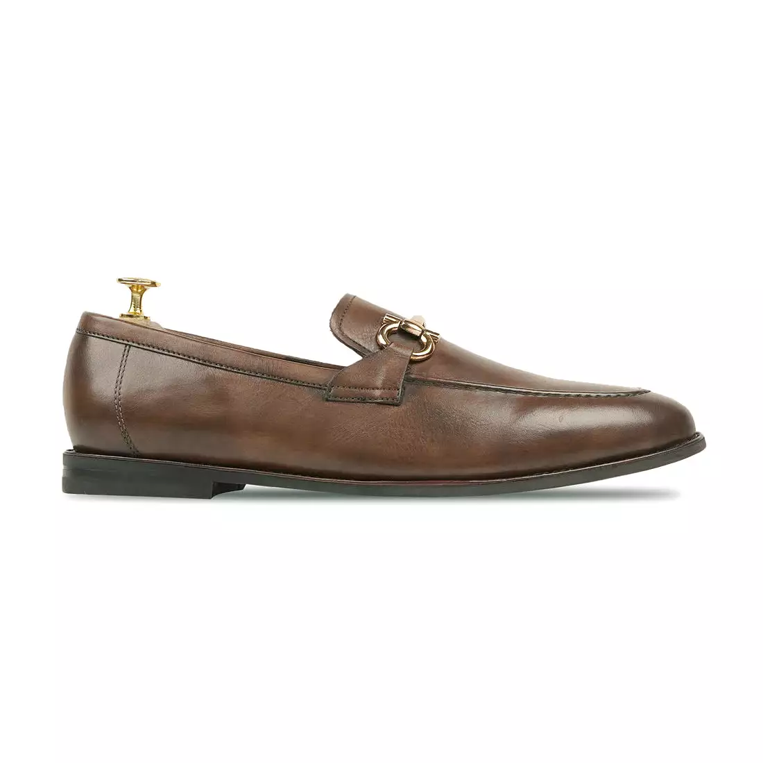 ESSEN - BROWN PATINA LOAFER