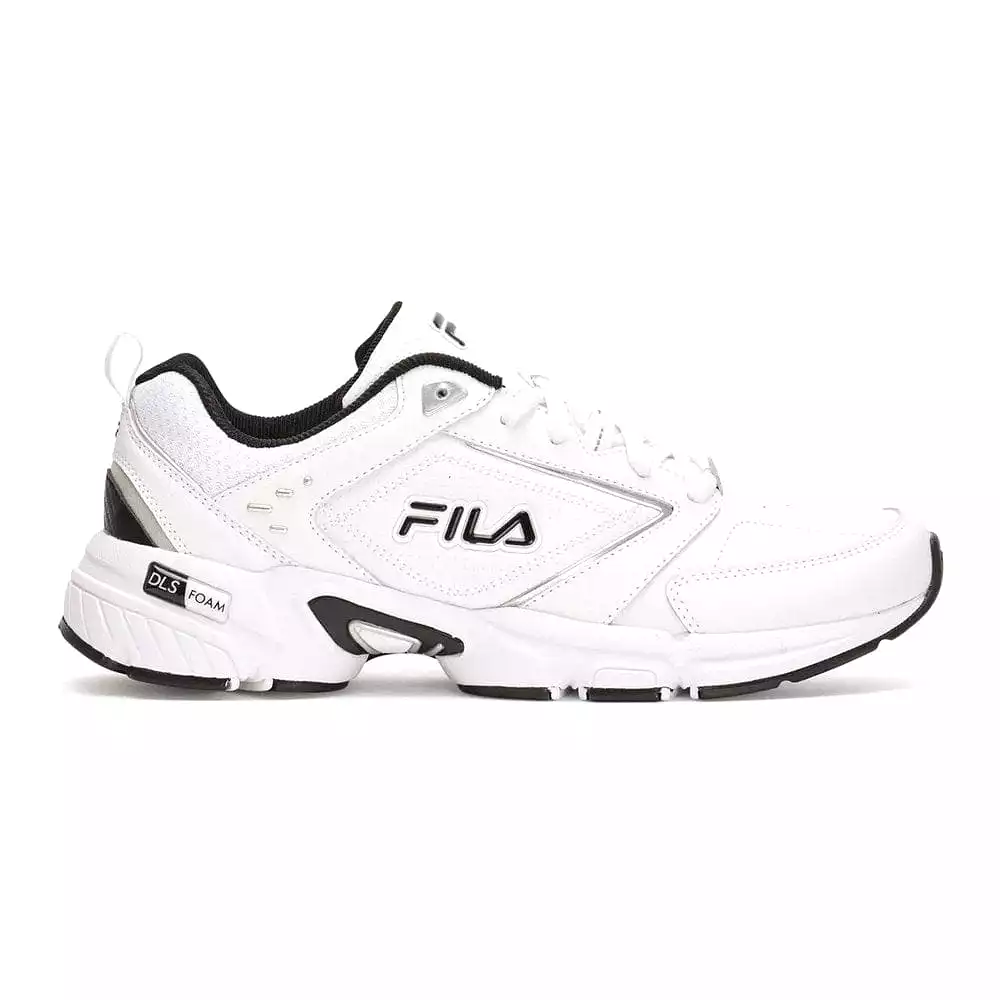 FILA MEN'S MEMORY 8 TRIPLE WHITE SHOE