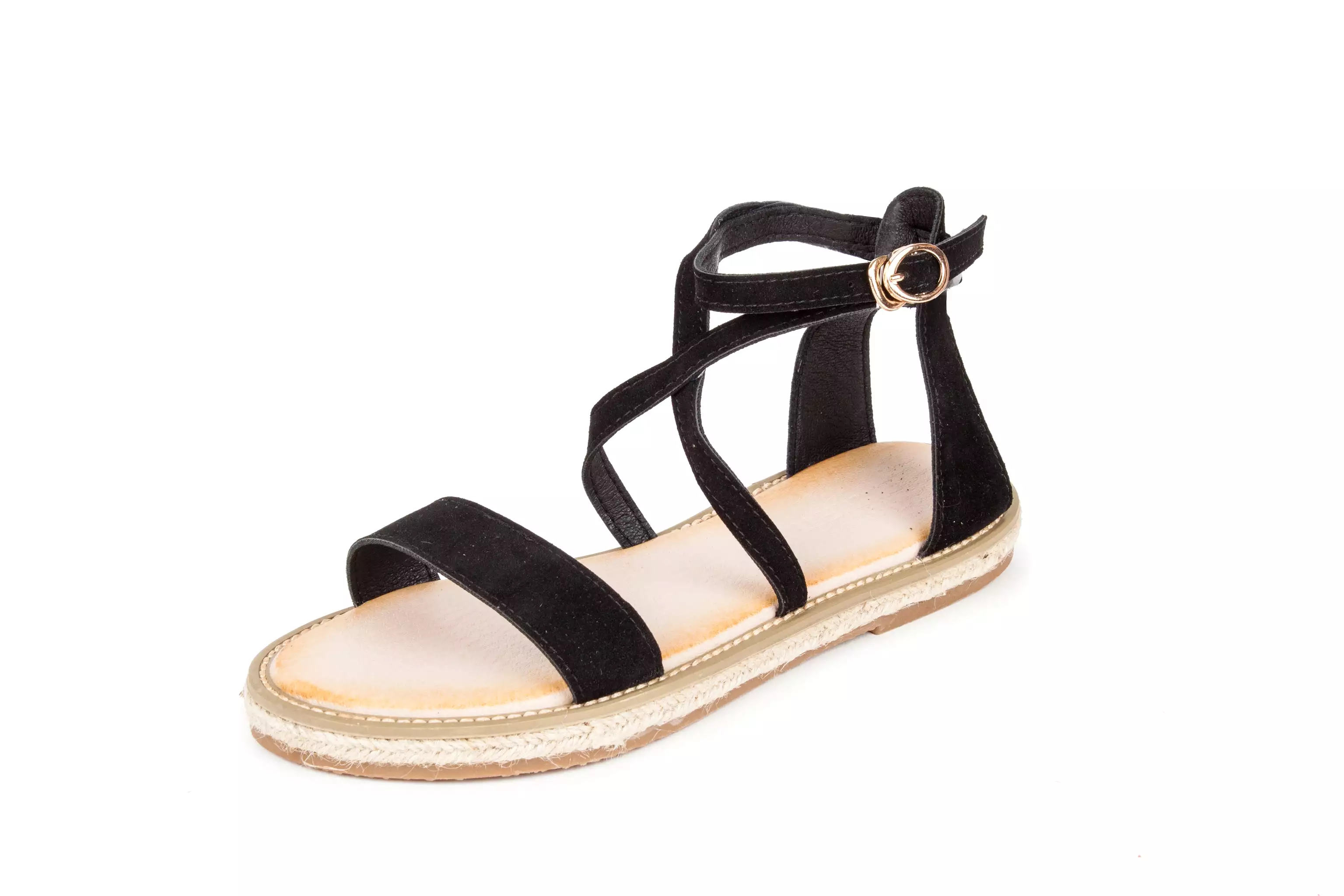 Haute Edition Women's Cross Strap Rome Sandals