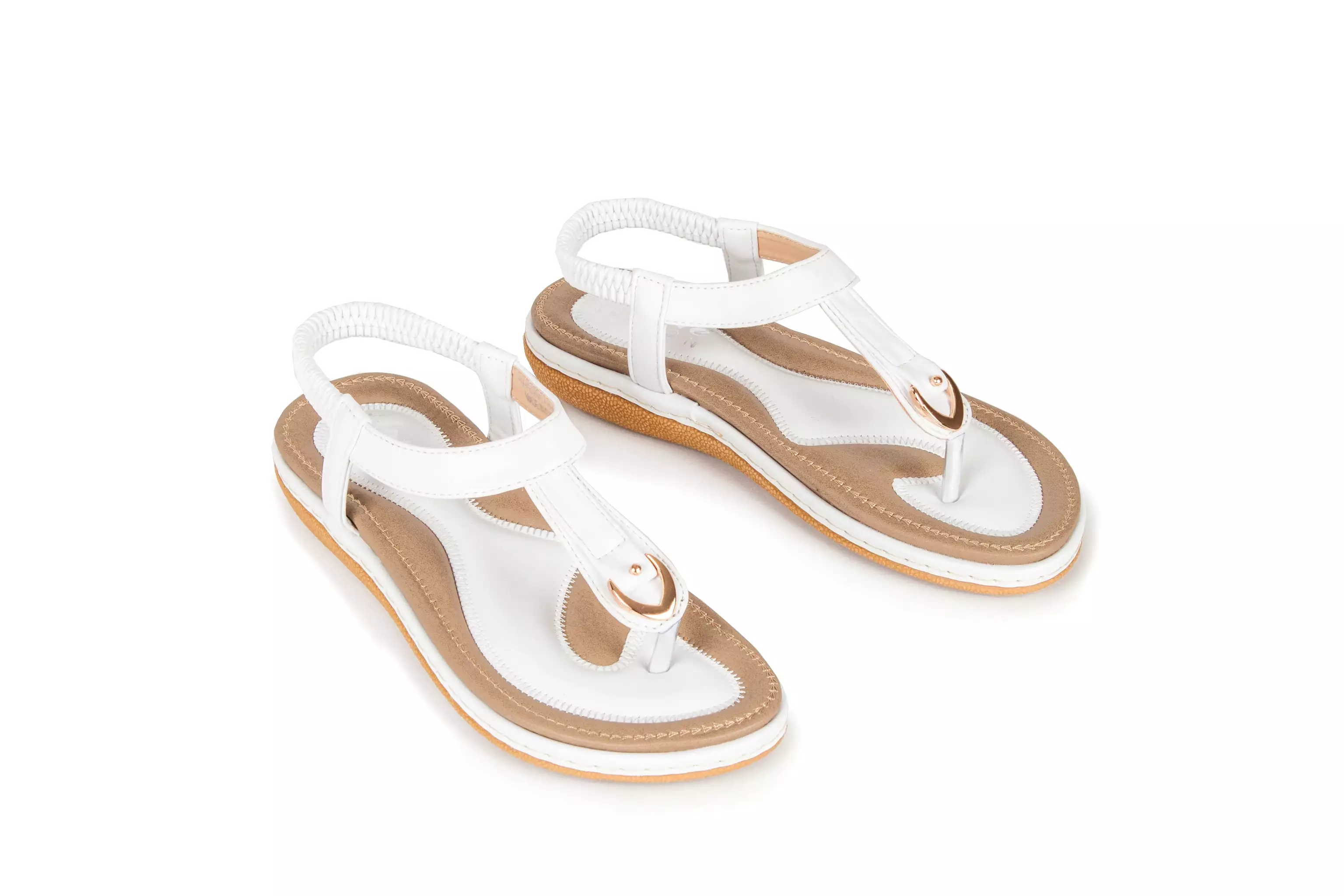 Haute Edition Women's Summer Slip-on Comfort Sandals