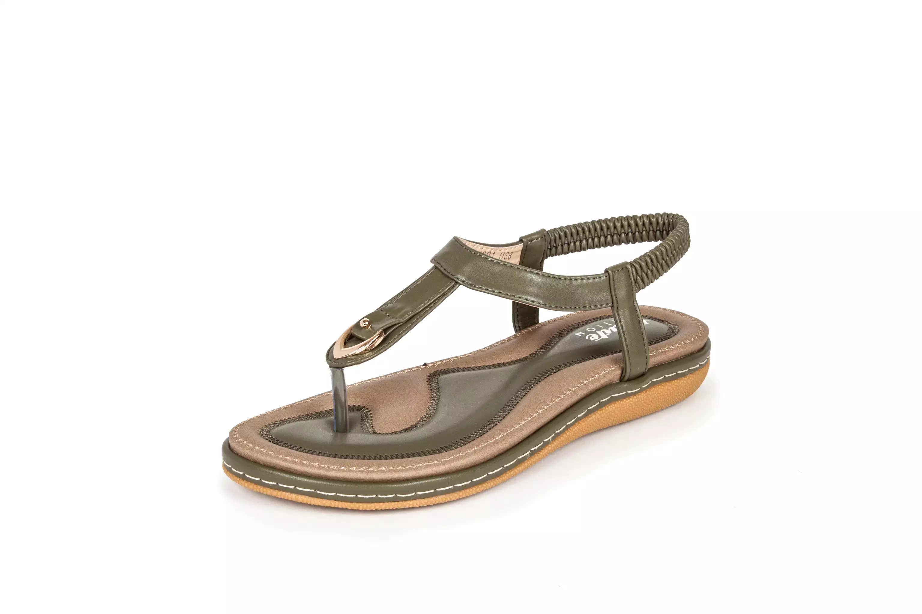 Haute Edition Women's Summer Slip-on Comfort Sandals