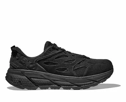 Hoka - Clifton L Suede Black Unisex BBLC 1122571