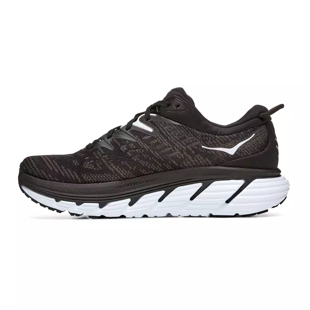 'HOKA' Men's Gaviota 4 - Black / White