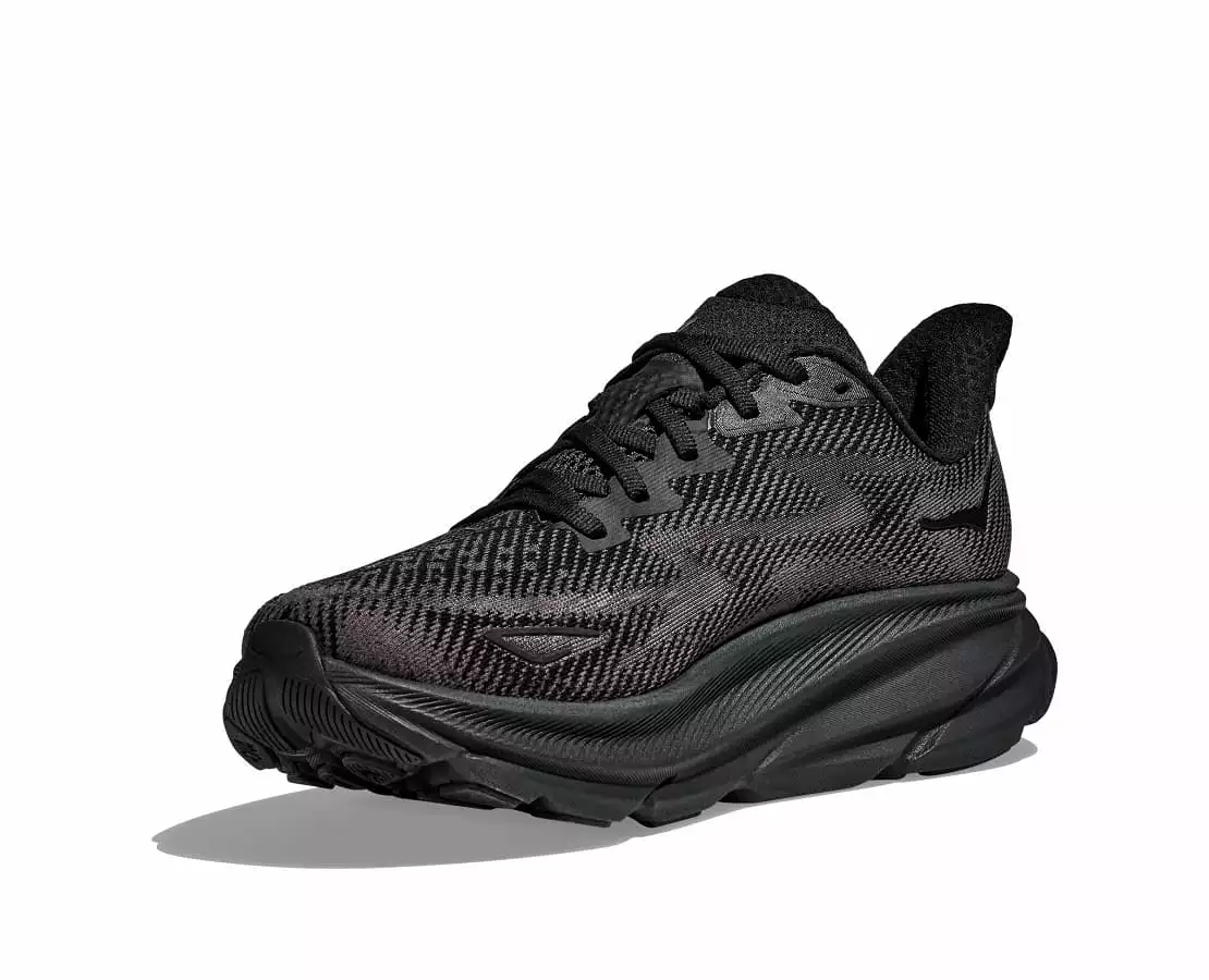 Hoka- Women's Clifton 9 Black/Black BBLC 1127896