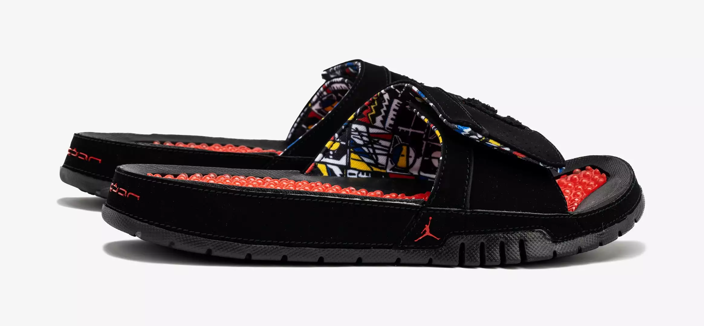 Hydro 8 Retro Slides Mens Sandals (Black)