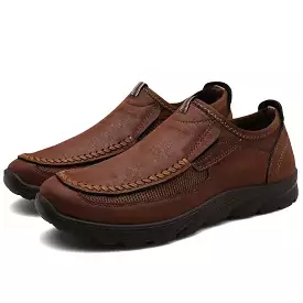 INSTOCK-New business casual outdoor loafers thick-soled men's