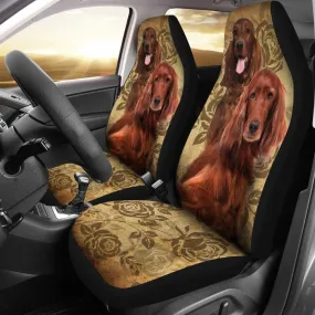 Irish Setter Car Seat Covers (Set of 2)