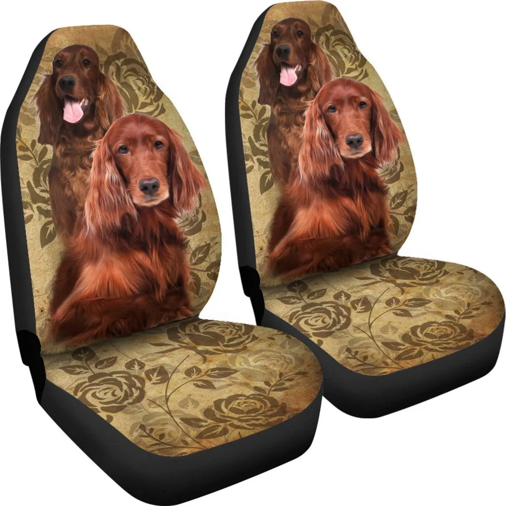 Irish Setter Car Seat Covers (Set of 2)