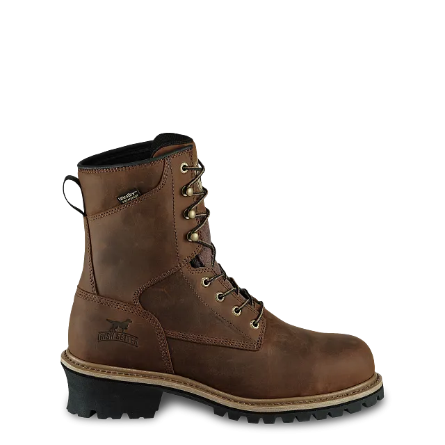 Irish Setter Work Style #83834 Men's 8-inch Logger Boot