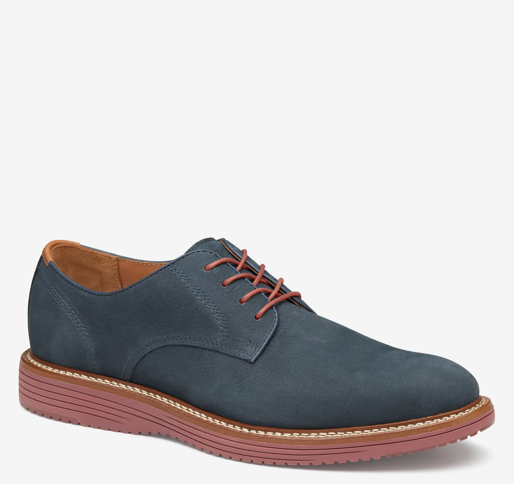 Johnston & Murphy Upton Plain Toe Navy-