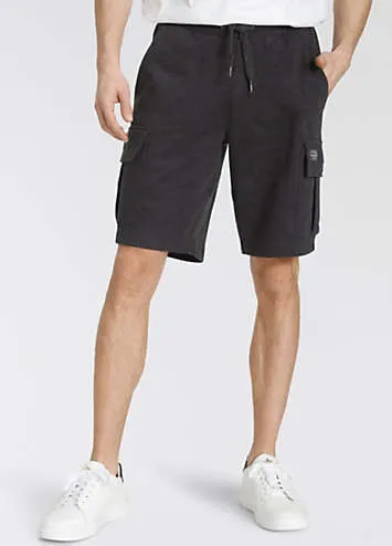 KangaROOS Bermuda Cargo Sweat Shorts | Grattan