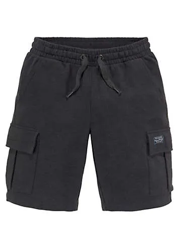 KangaROOS Bermuda Cargo Sweat Shorts | Grattan