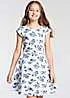 KangaROOS Kids Printed Skater Dress