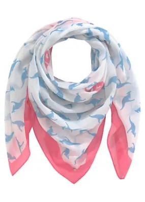 KangaROOS Logo Print Scarf | Grattan