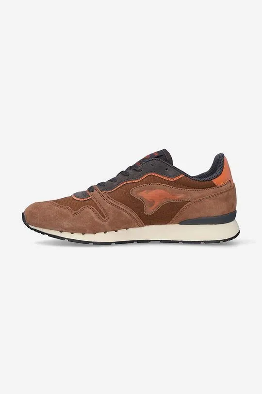 KangaROOS sneakers Coil RX Gorp brown color