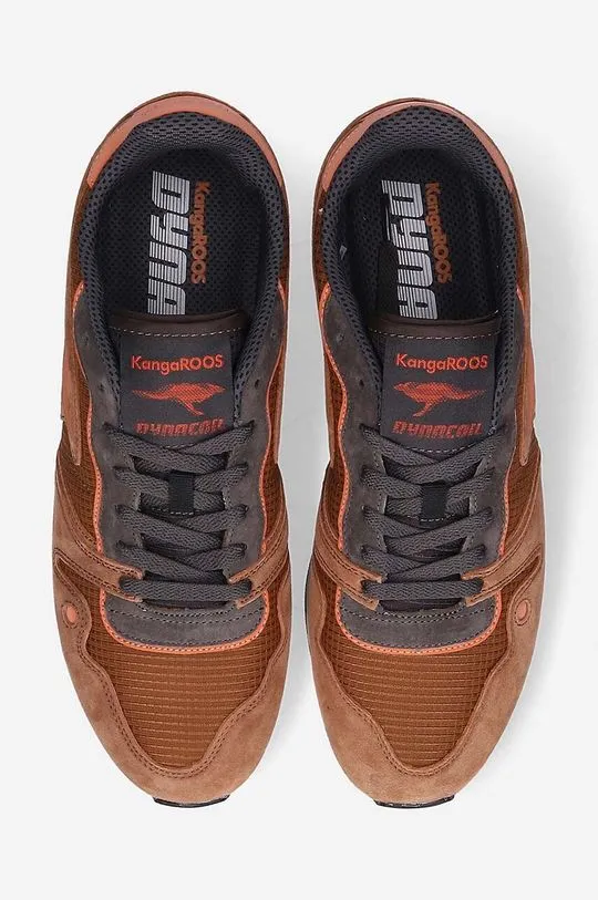 KangaROOS sneakers Coil RX Gorp brown color