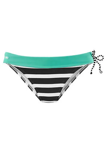 KangaROOS Striped Bikini Briefs | Grattan