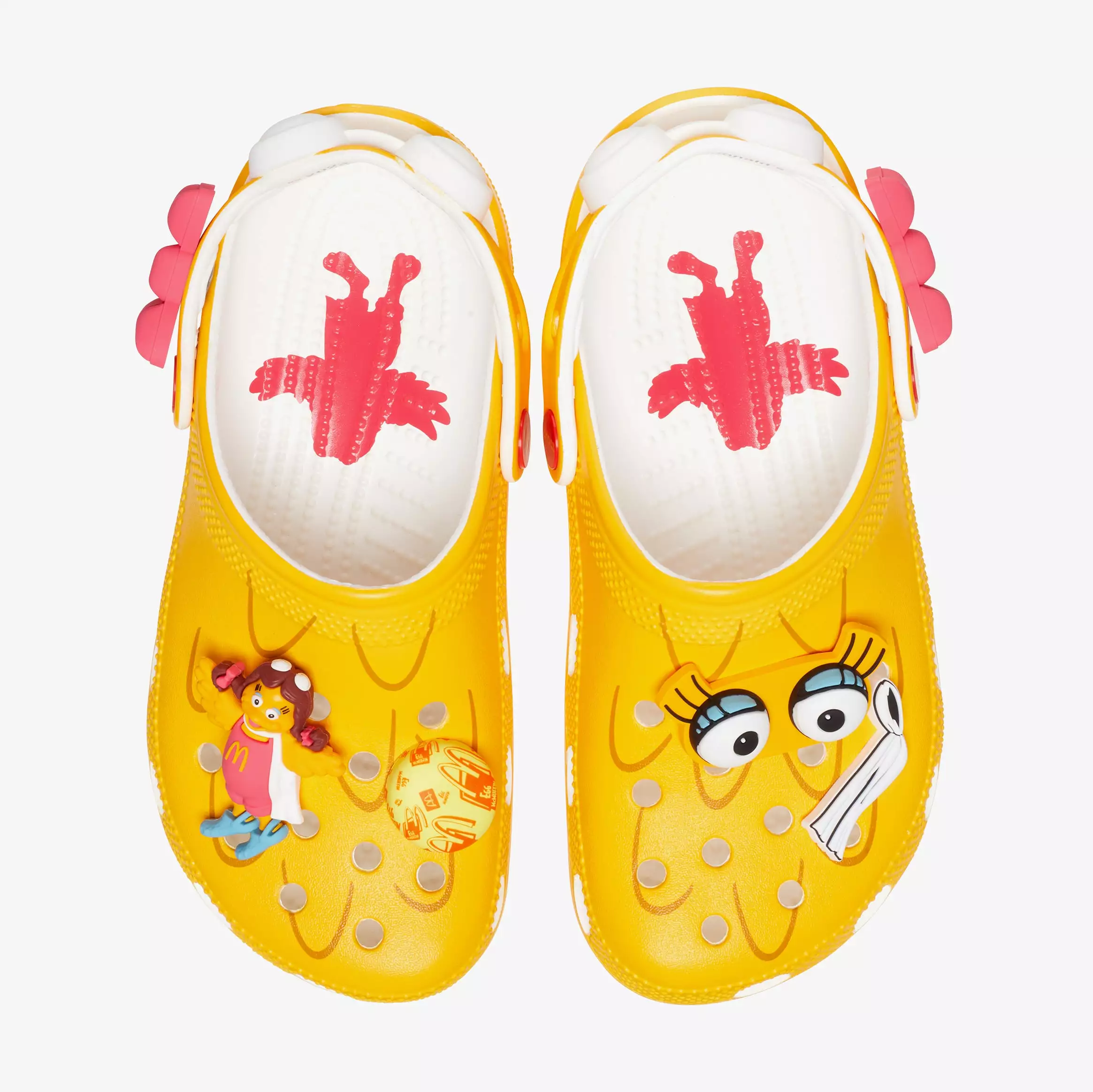 McDonalds Birdie Classic Clog Mens Sandals (Yellow/White)