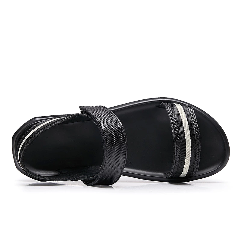 Men British Style Leather Sandals 