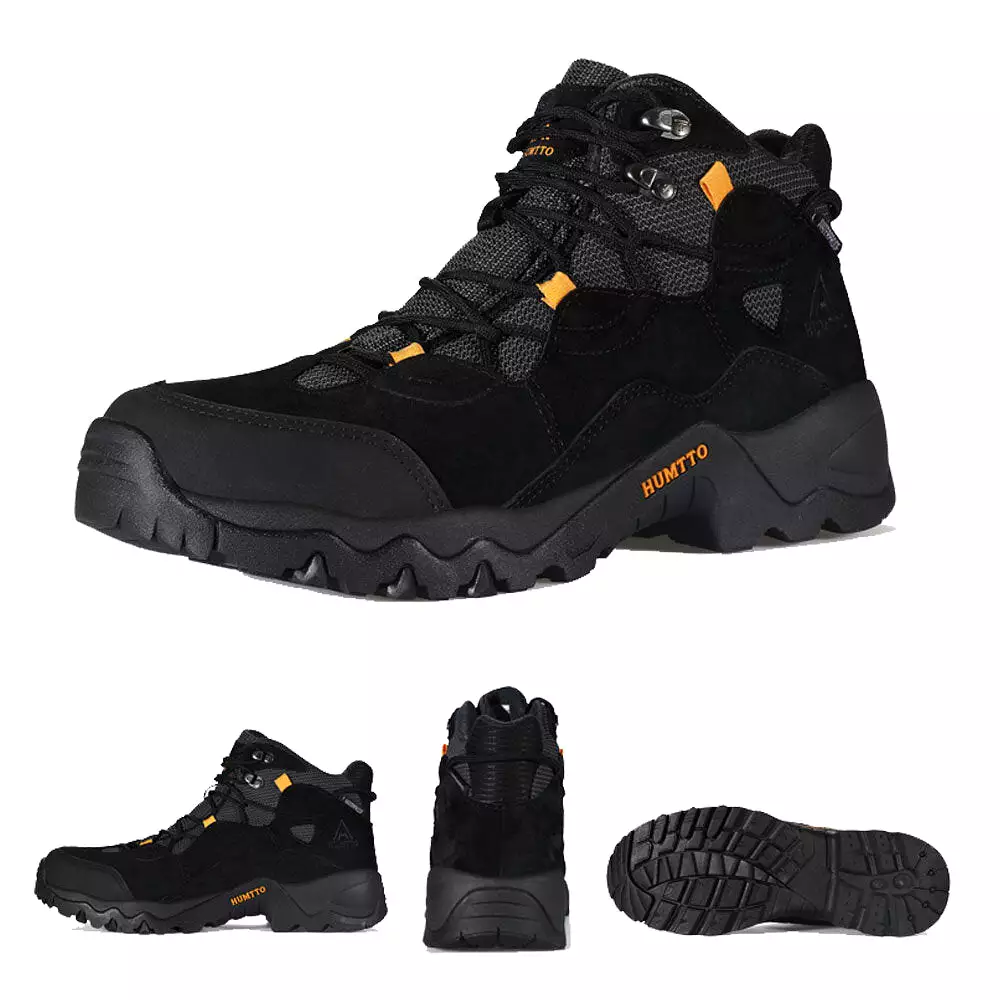 Men's High-top Running Shoes Basketball Sneakers Climbing Walking Jogging Boots