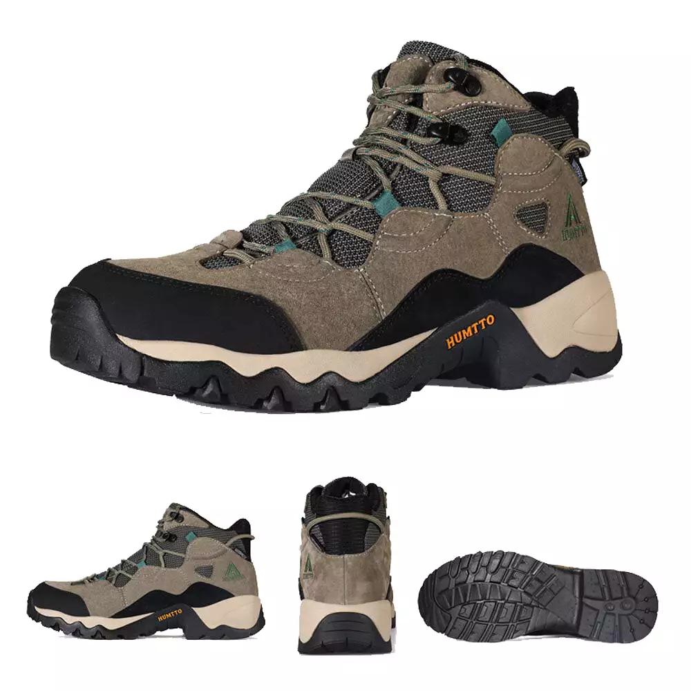 Men's High-top Running Shoes Basketball Sneakers Climbing Walking Jogging Boots